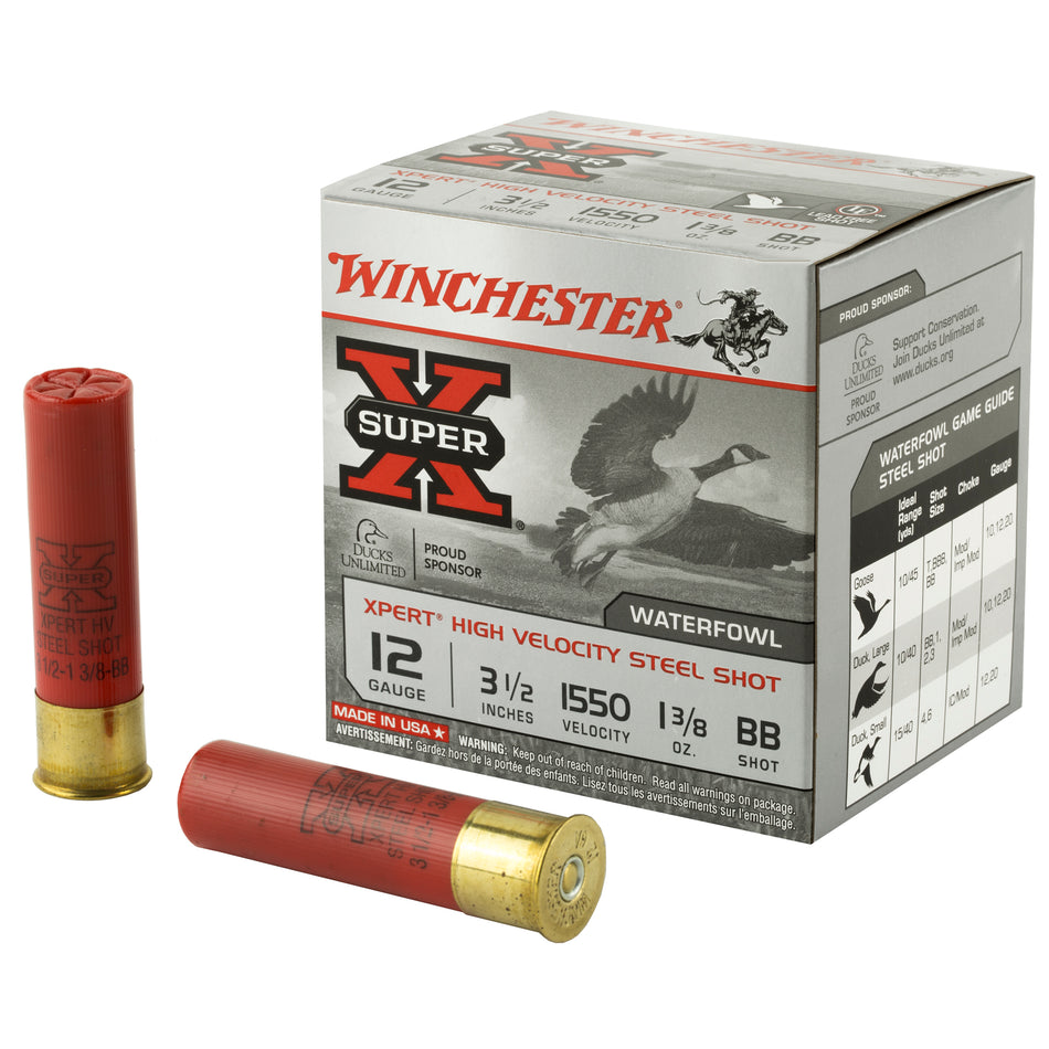Winchester Super-X Xpert 12 Gauge 3 1/2" 1 3/8 oz #BB Shot