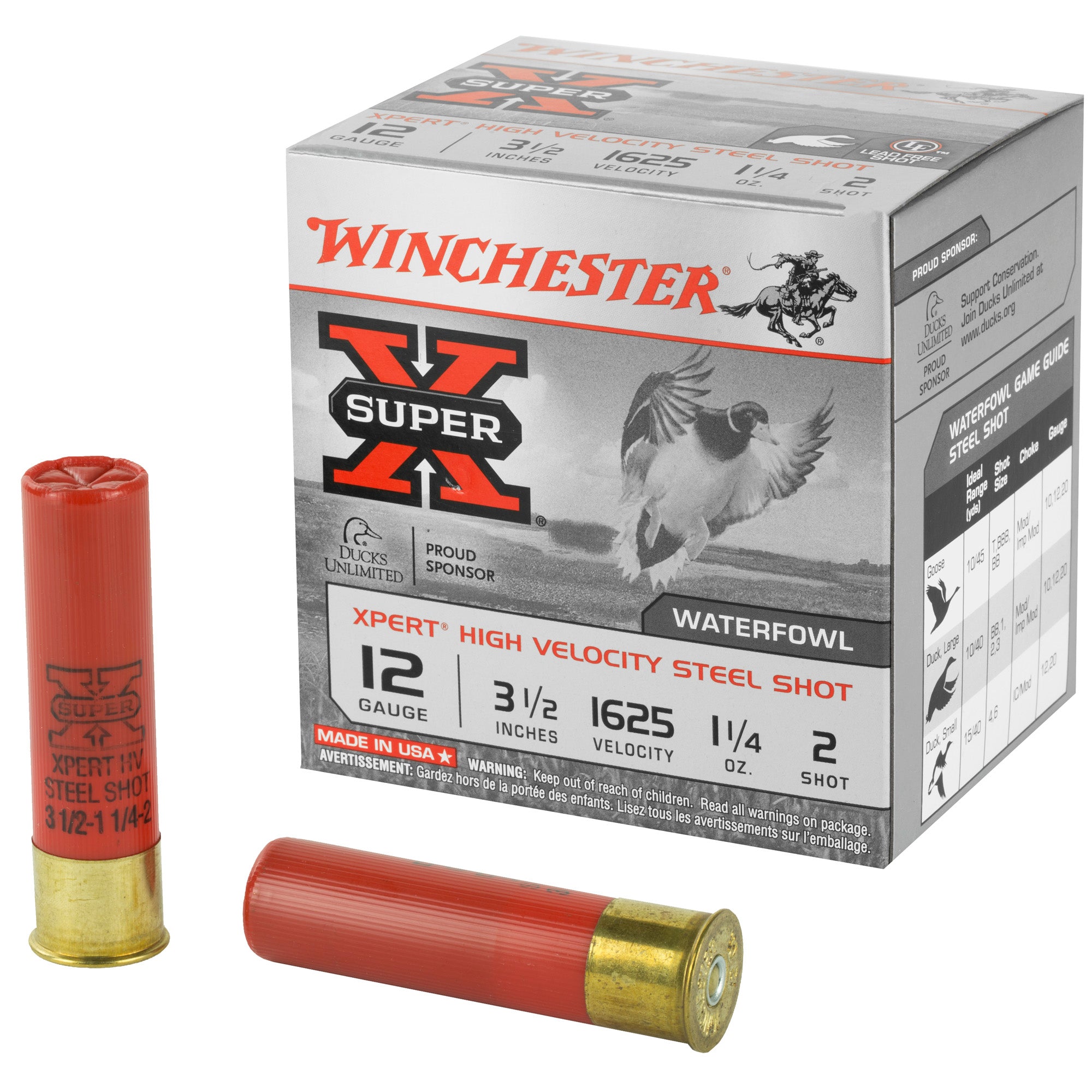 Winchester Super-X Xpert 12 Gauge 3 1/2" 1 1/4 oz #2  Shot