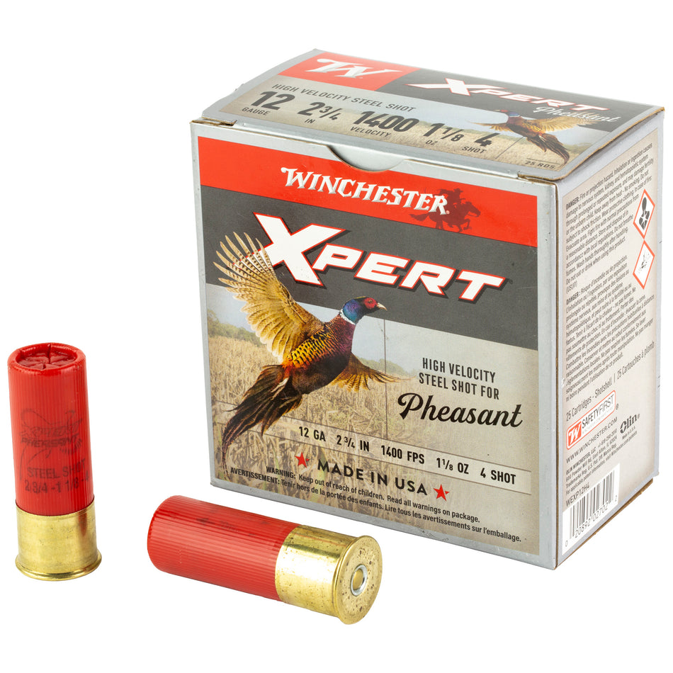 Winchester Xpert Pheasant 12 Gauge 2 3/4" 1 1/8 oz #4 Shot