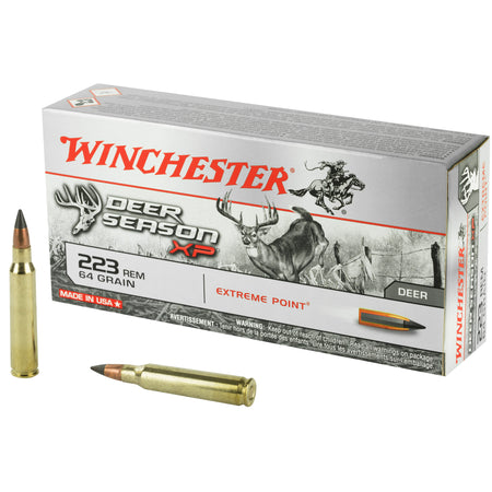 Winchester .223 Remington Deer Season XP 64gr Extreme Point Ammo