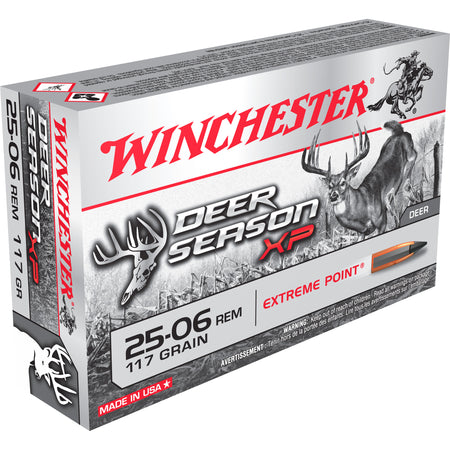 Winchester .25-06 Remington Deer Season 117gr XP Ammo
