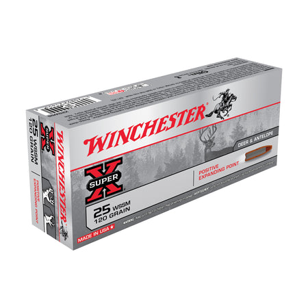 Winchester .25 WSSM Super-X 120gr JHP Ammo