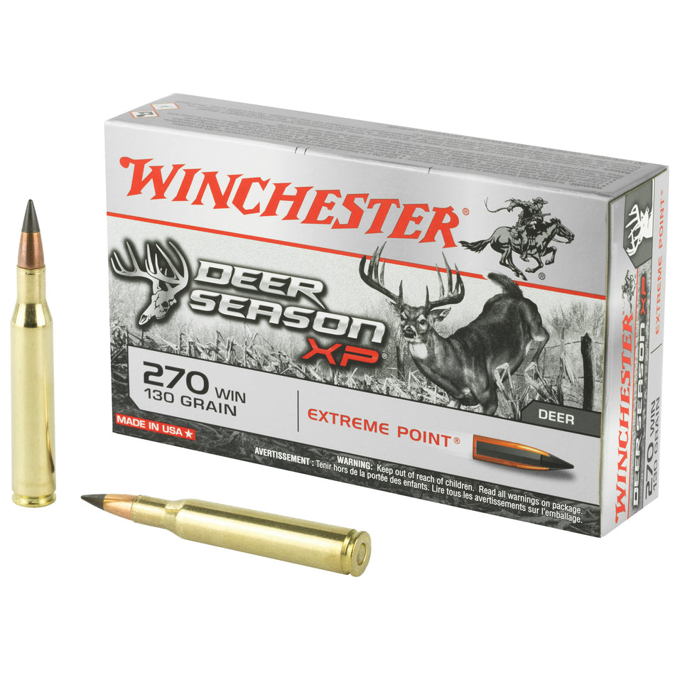 Winchester .270 Winchester Deer Season 130gr XP Ammo