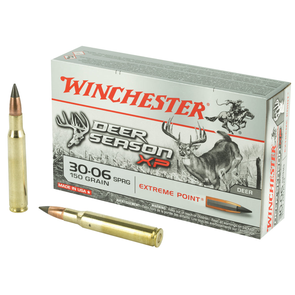 Winchester .30-06 Springfield Deer Season 150gr XP Ammo