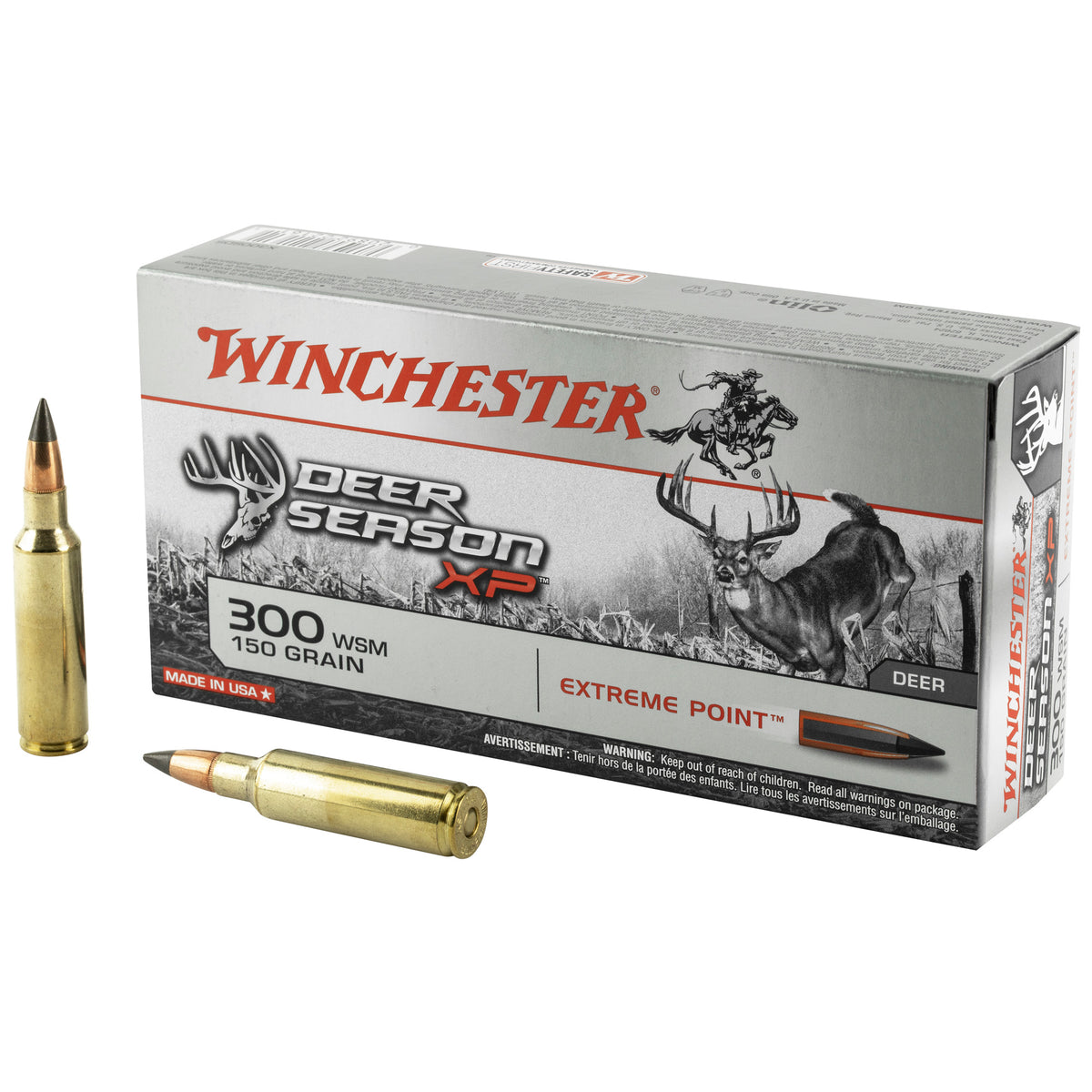 Winchester .300 WSM Deer Season XP 150gr PolyTip Ammo