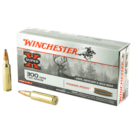 Winchester .300 WSM Super X 150gr JSP Ammo