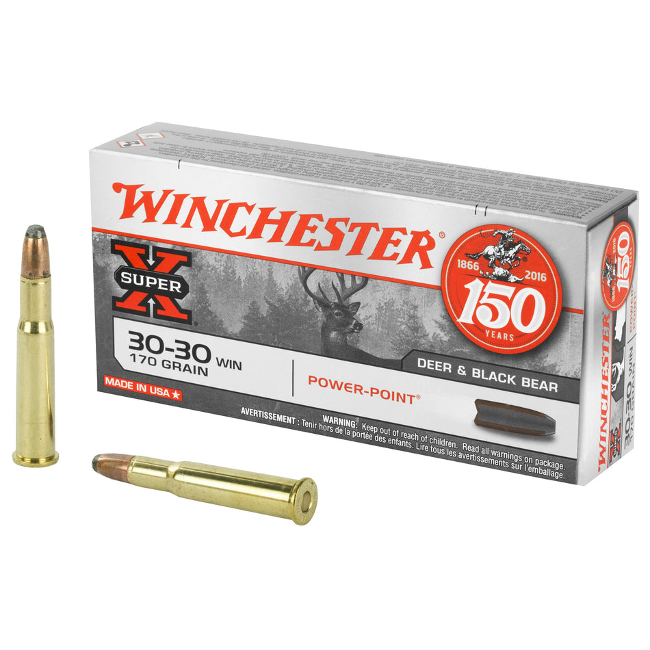 Winchester .30-30 Winchester Super-X 170gr Power-Point Ammo