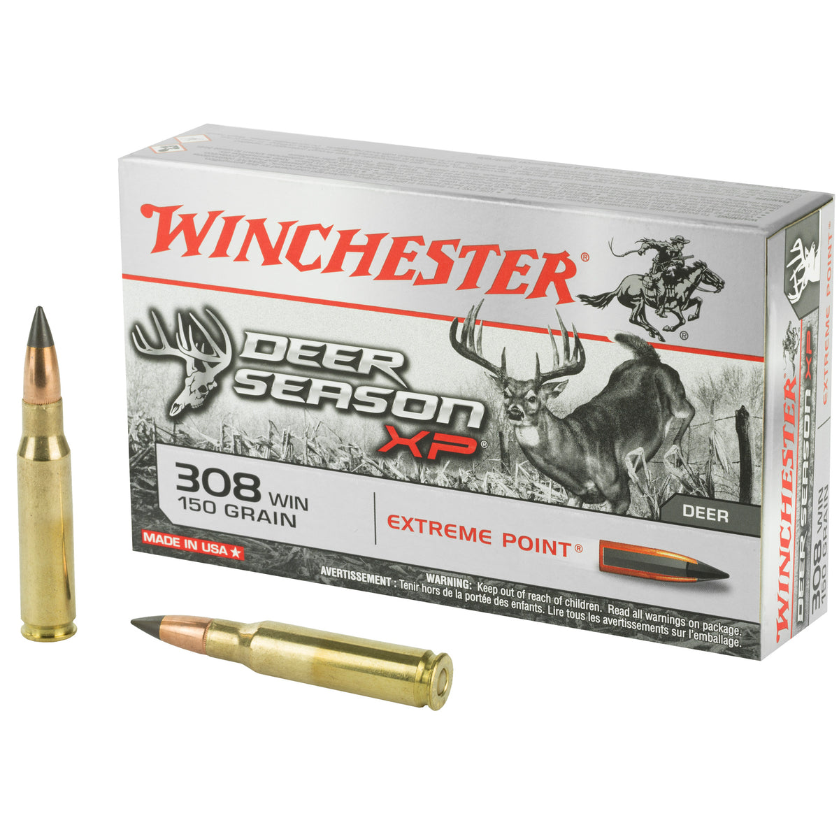 Winchester .308 Win Deer Season XP 150gr Extreme Point Ammo
