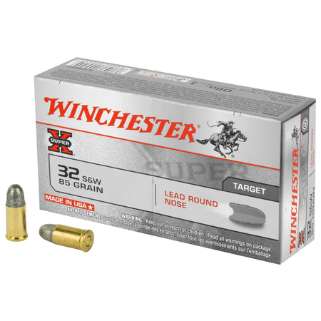 Winchester .32 S&W Long SUPER-X 85gr Solid Ammo