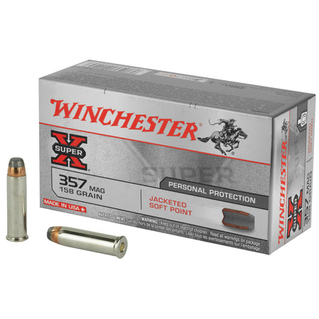 Winchester X3575P Super-X Jacketed Soft Point 158 Grain .357 Magnum 1235 fps