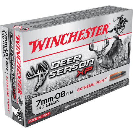 Winchester 7mm-08 Remington Deer Season XP 140gr Extreme Point Ammo