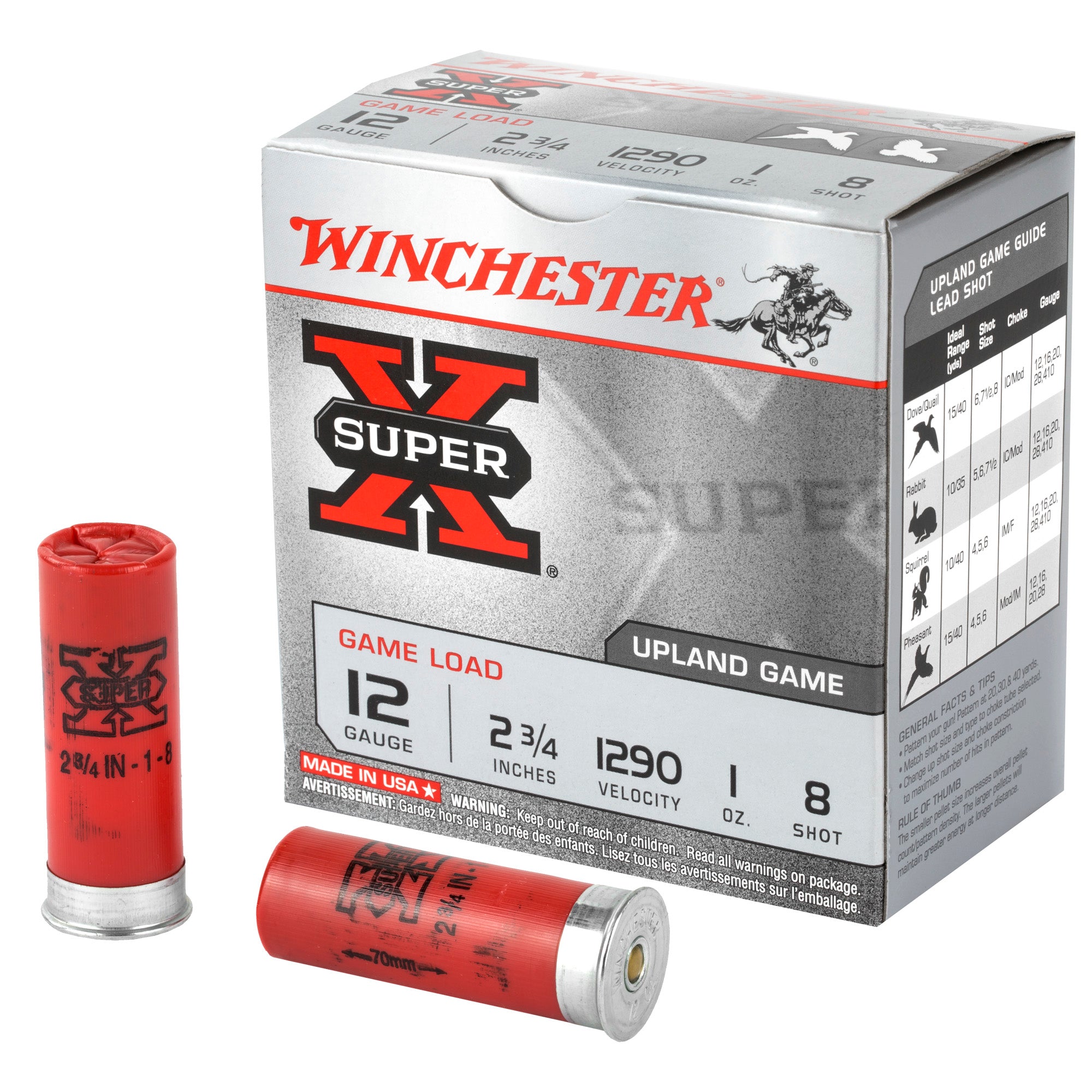 Winchester Super-X Game Load 12 Gauge 2.75
