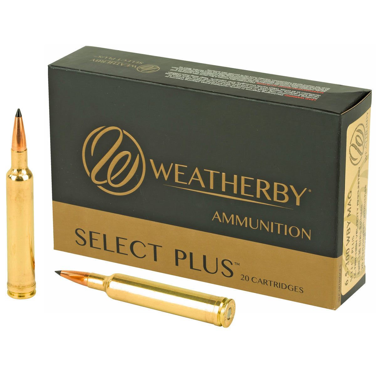 Weatherby 6.5-300 Weatherby Mag Select Plus 130gr Swift Scirocco II Ammo