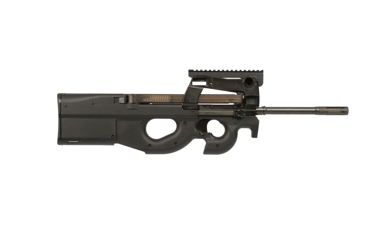 FN 3848950463 PS90 5.7x28mm 50+1 16" Black Ported Barrel, Black Aluminum Receiver, MIL-STD 1913 Rail, Matte Black Synthetic Bullpup Stock w/Thumbhole, Ambidextrous