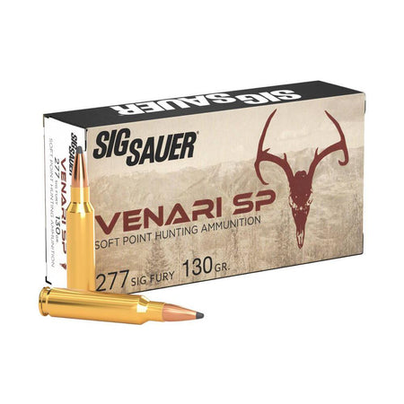 Sig Sauer .277 Sig Fury Venari 130gr SP Ammo