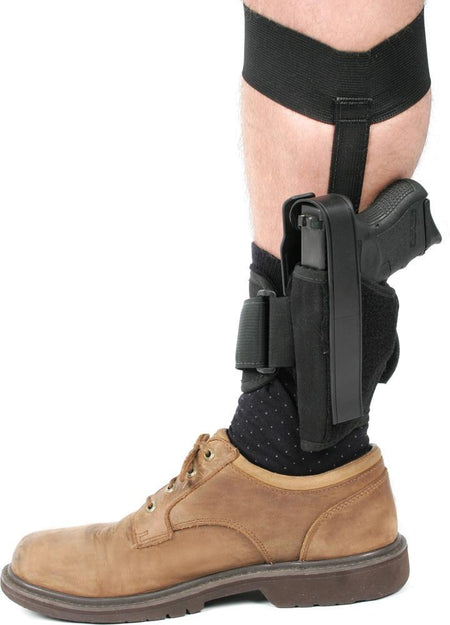Blackhawk Ankle Holster Left Hand - Black 648018100574