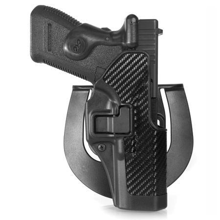 BLACKHAWK HOLSTER SERPA CQC S&W M&P 9/40 RH CARBON FIBER BLACK