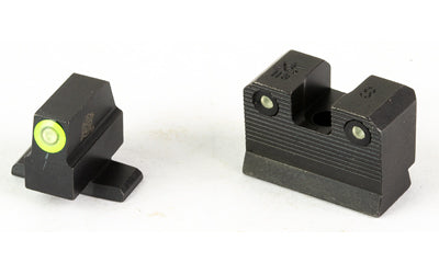 XS Sights R3D, 2.0, Tritium Night Sight, For Sig P320/P365/P225/P226/P228/P229/SP2009/SP2340/X-Macro/X-Compact/P365XL, Suppressor Height, Green Front Outline, Green Tritium Front/Rear SI-R203P-6G