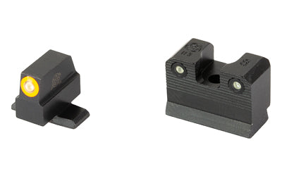 XS Sights R3D, 2.0, Tritium Night Sight, For Sig P320/P365/P225/P226/P228/P229/SP2009/SP2340/X-Macro/X-Compact/P365XL, Suppressor Height, Orange Front Outline, Green Tritium Front/Rear SI-R203P-6N