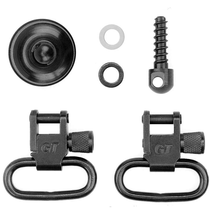 Grovtec Shotgun Locking Swivel Set for Remington 870 Express 12 ga Black