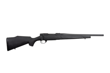 Weatherby VTX223RR16T Vanguard Obsidian 223 Rem 5+1 16" Blued Threaded Barrel, Blued Stainless Steel Drilled & Tapped Receiver, Black Monte Carlo Synthetic Stock