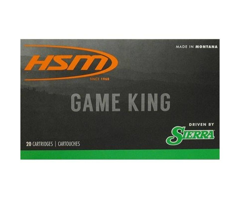 HSM .25-06 Rem Game King 100gr Sierra Spitzer BT Ammo