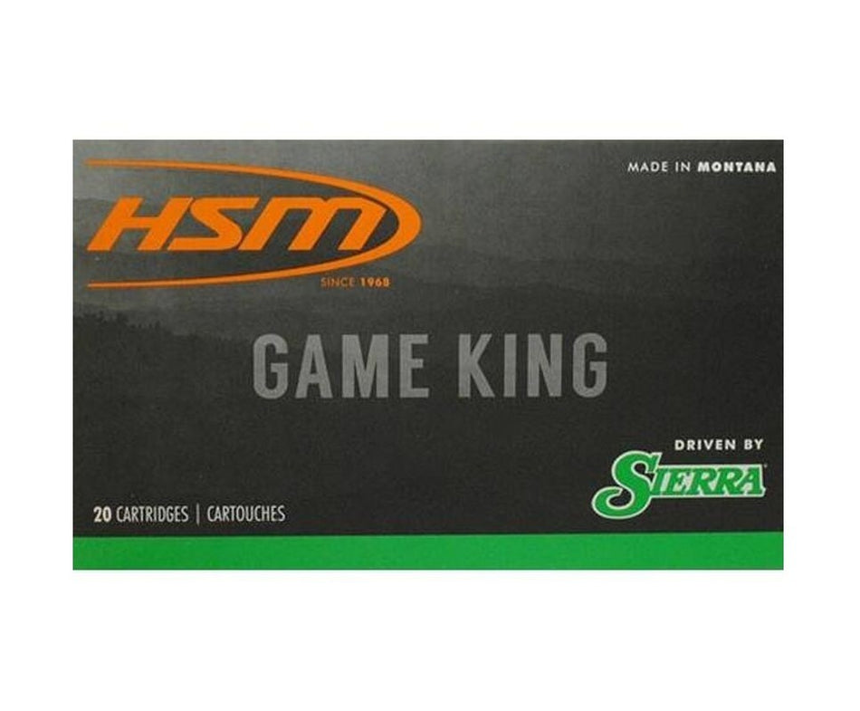 HSM .25-06 Rem Game King 100gr Sierra Spitzer BT Ammo