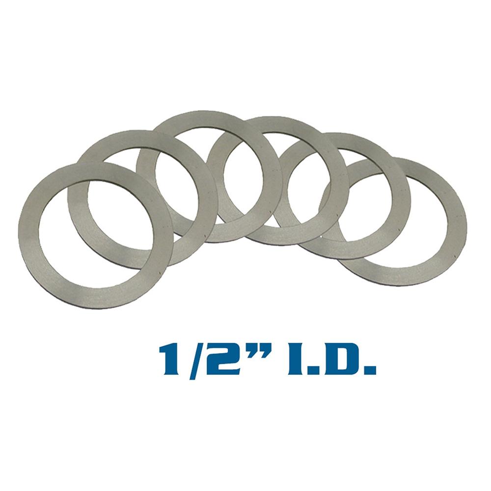 YHM Barrel Shim Set 1/2" Inner Diameter