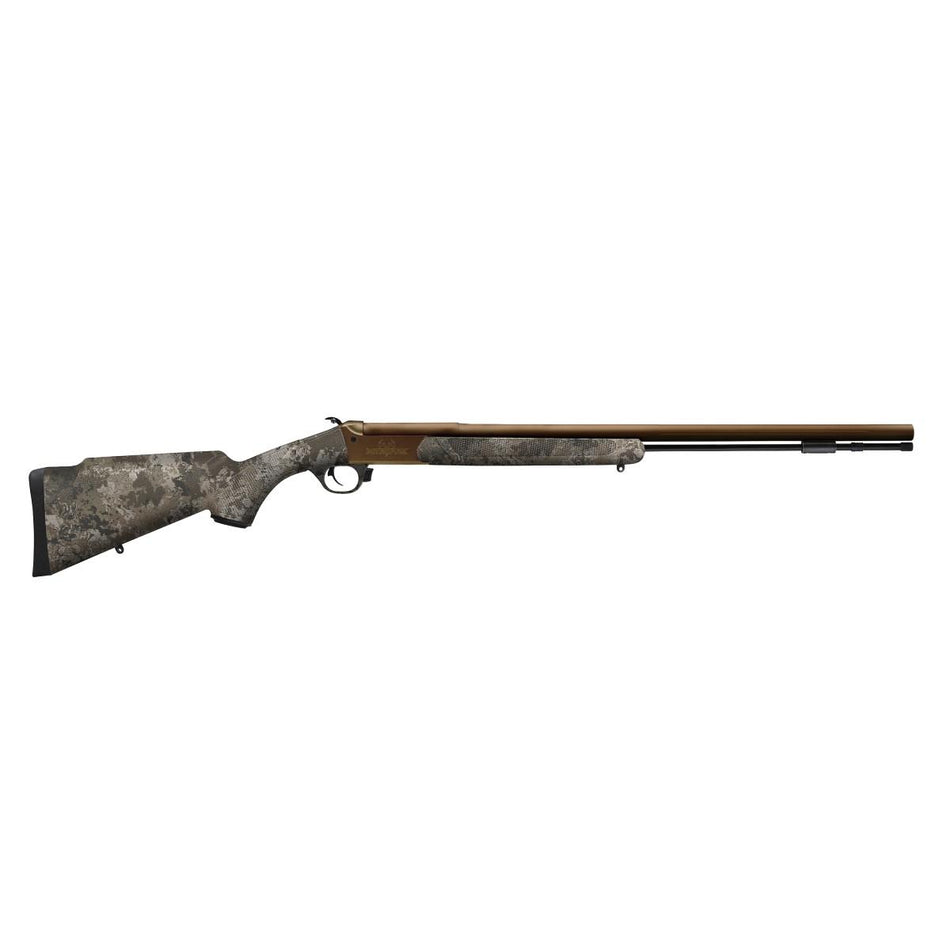 Traditions CR848804425 NitroFire VAPR 50 Cal 209 Primer 26" Burnt Bronze Cerakote Fluted & Tapered Barrel, Drilled & Tapped Receiver, Veil Wideland Fixed Synthetic Stock
