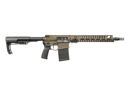Patriot Ordnance Factory 02064 Rifle Rogue 308 Win 20+1 13.75" Patriot Brown Cerakote