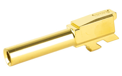 Zaffiri Precision Pistol Barrel, 9MM, 4.02", TiN Finish, Gold, Fits Glock 19 Gen 1-4 ZP.19BG
