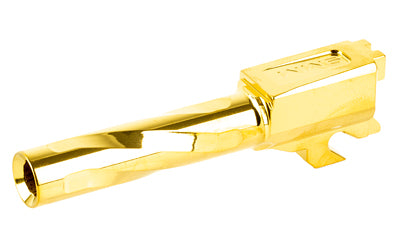 Zaffiri Precision Pistol Barrel, 9MM, 3.8", Titanium Nitride Finish, Gold, Fits Sig P320 Compact ZP.320BG