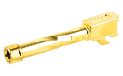 Zaffiri Precision Pistol Barrel, 9MM, 4.65", Threaded 1/2X28, Titanium Nitride Finish, Gold, Fits Sig P320 Compact ZP.320BTG