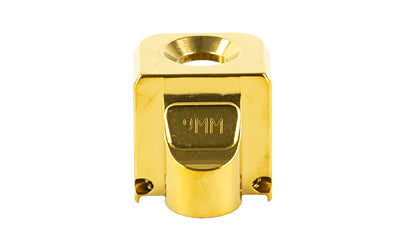 Zaffiri Precision Blowhole, Compensator, 9MM, TiN Finish, Gold, 1/2x28, Fits Glock 17/19/34 9mm Gen 1-5 ZP.COMP.G
