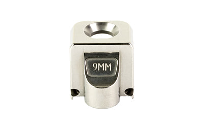 Zaffiri Precision Blowhole, Compensator, 9MM, Stainless Steel Finish, 1/2X28, Fits Glock 17/19/34 9MM Gen 1-5 ZP.COMP.SS