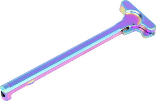 GUNTEC AR15 CHARGING HANDLE MATTE RAINBOW PVD COATED!