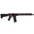Shark Coast Tactical "Anime- Black Cherry" Rifle 5.56mm 10rd Magazine 16" Barrel 15" MLOK Handguard California Compliant