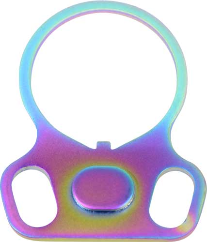 GUNTEC AR15 AMBI SINGLE POINT SLING ADAPTER RAINBOW PVD!