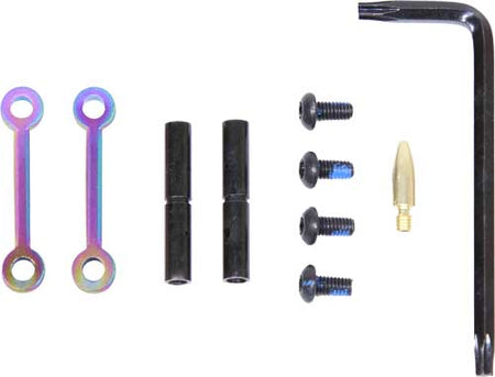 GUNTEC AR15 ANTI-ROTATION TRIGGER/HAMMER PIN SET RAINBO!