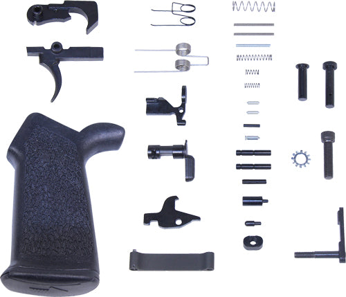 GUNTEC COMPLETE LOWER PARTS KIT AR10 W/ ERGONOMIC GRIP