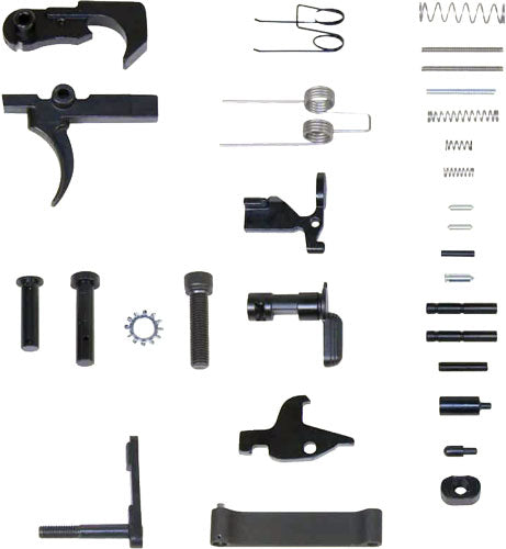 GUNTEC COMPLETE LOWER PARTS KIT AR15 "WITHOUT GRIP"