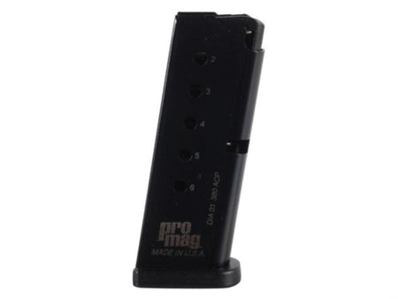 ProMag Diamondback Magazine .380 ACP Blued Steel 6/rd