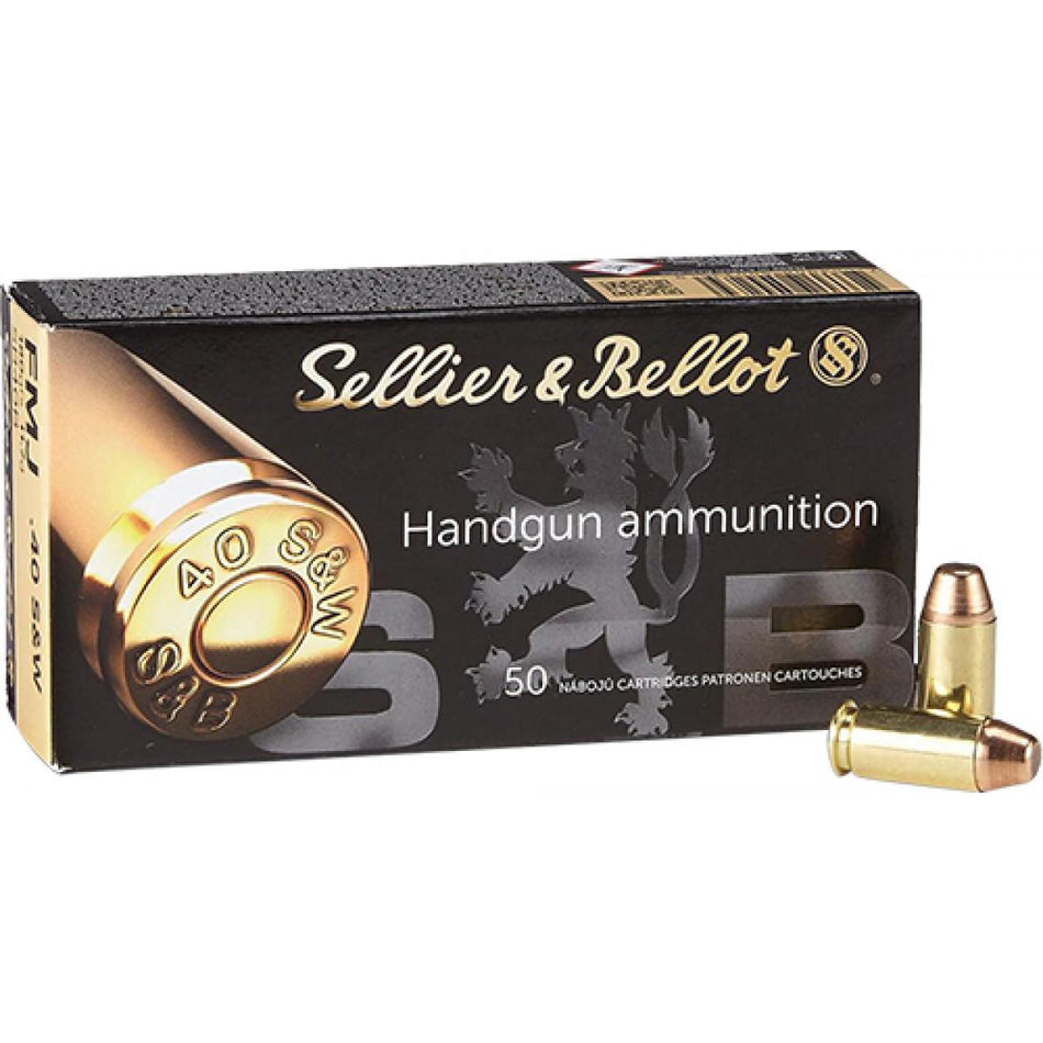 Sellier and Bellot .40 S&W Handgun 180gr FMJ Ammo