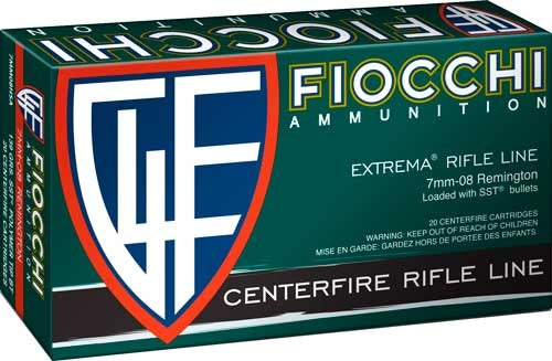 Fiocchi 7mm-08 Remington Hyperformance 139gr SST Ammo