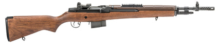 Springfield Armory AA9122 M1A Scout Squad 308 Win/7.62x51mm 10+1 18" Black Parkerized Carbon Steel Barrel, Black Parkerized Picatinny Rail Steel Receiver, Walnut Fixed Stock