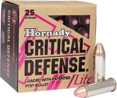 Hornady .38 Special Critical Defense Lite 90gr FTX Ammo