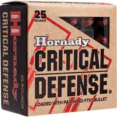 Hornady .38 Special Critical Defense 110gr FTX Ammo