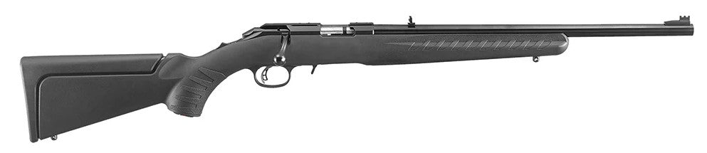 Ruger 8303 American Rimfire Compact 22 LR 10+1 18" Satin Blued Satin Blued Steel Barrel & Alloy Steel Receiver w/Integral Scope Mount, Black Fixed Synthetic Stock, Right Hand