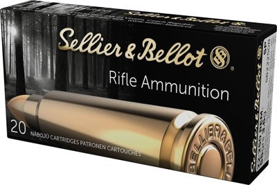 Sellier and Bellot .22-250 Remington Rifle 55gr JSP Ammo