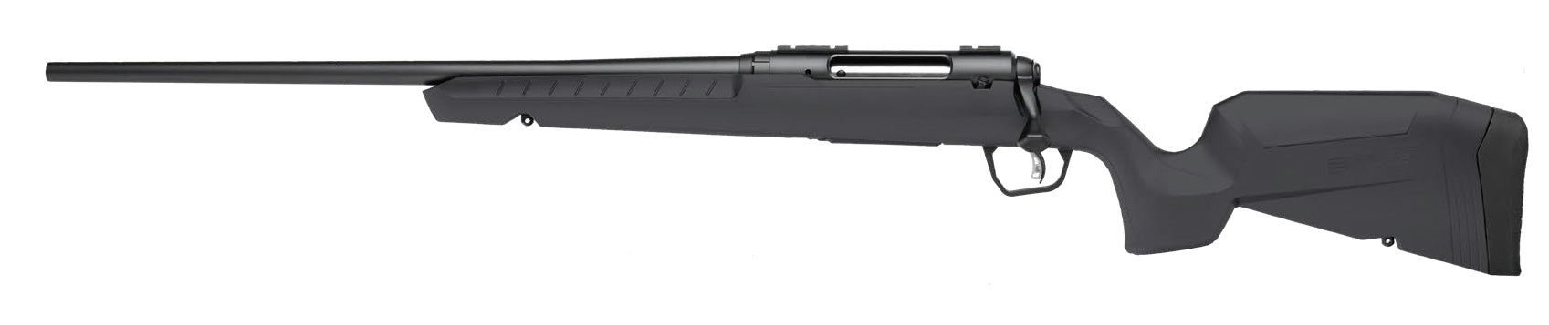 Savage Arms 32104 Axis 2 30-06 Springfield 4+1 22" Matte Black Sporter Barrel, Matte Black Drilled & Tapped Steel Receiver, Fixed Matte Gray Synthetic Stock, Left Hand
